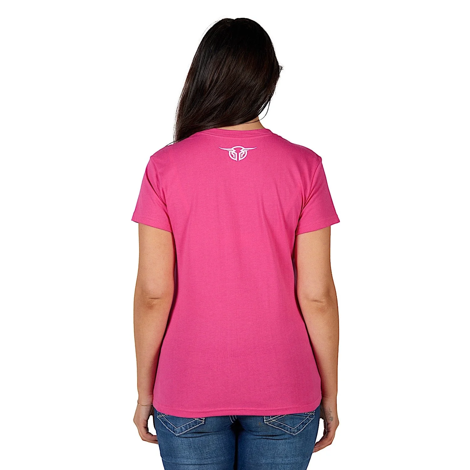 Bullzye Women's Riley Short Sleeve Tee - Berry - Image 4