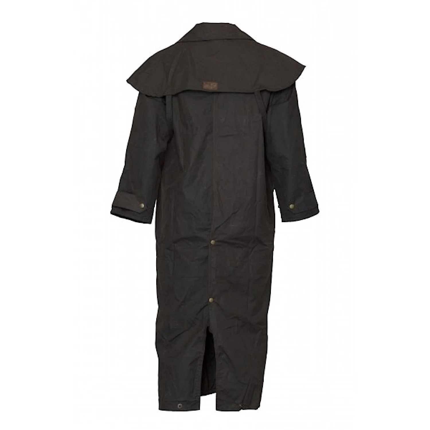 Burke & Wills Balranald Long Coat - Brown - Image 3