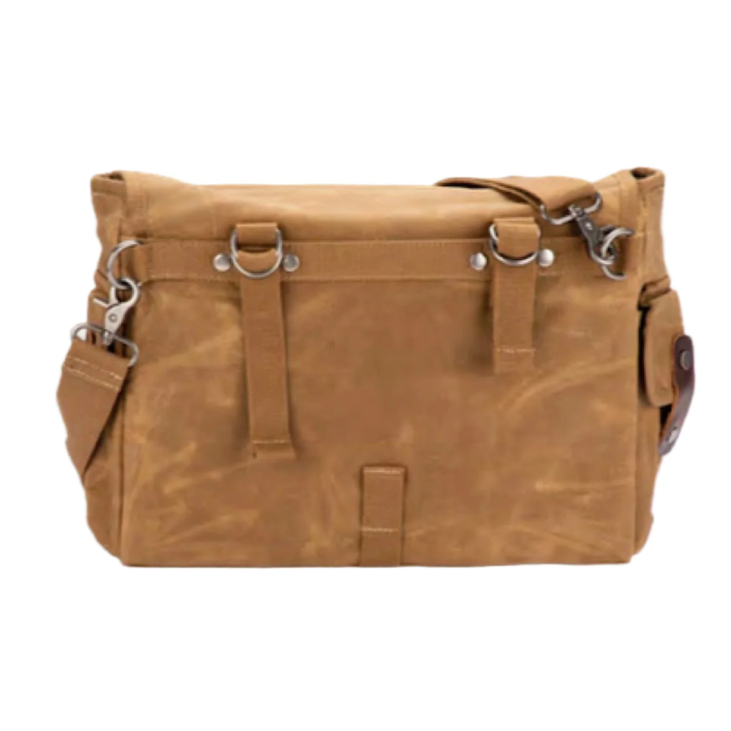 Burke & Wills Kingsford Messenger Bag - Camel - Image 2