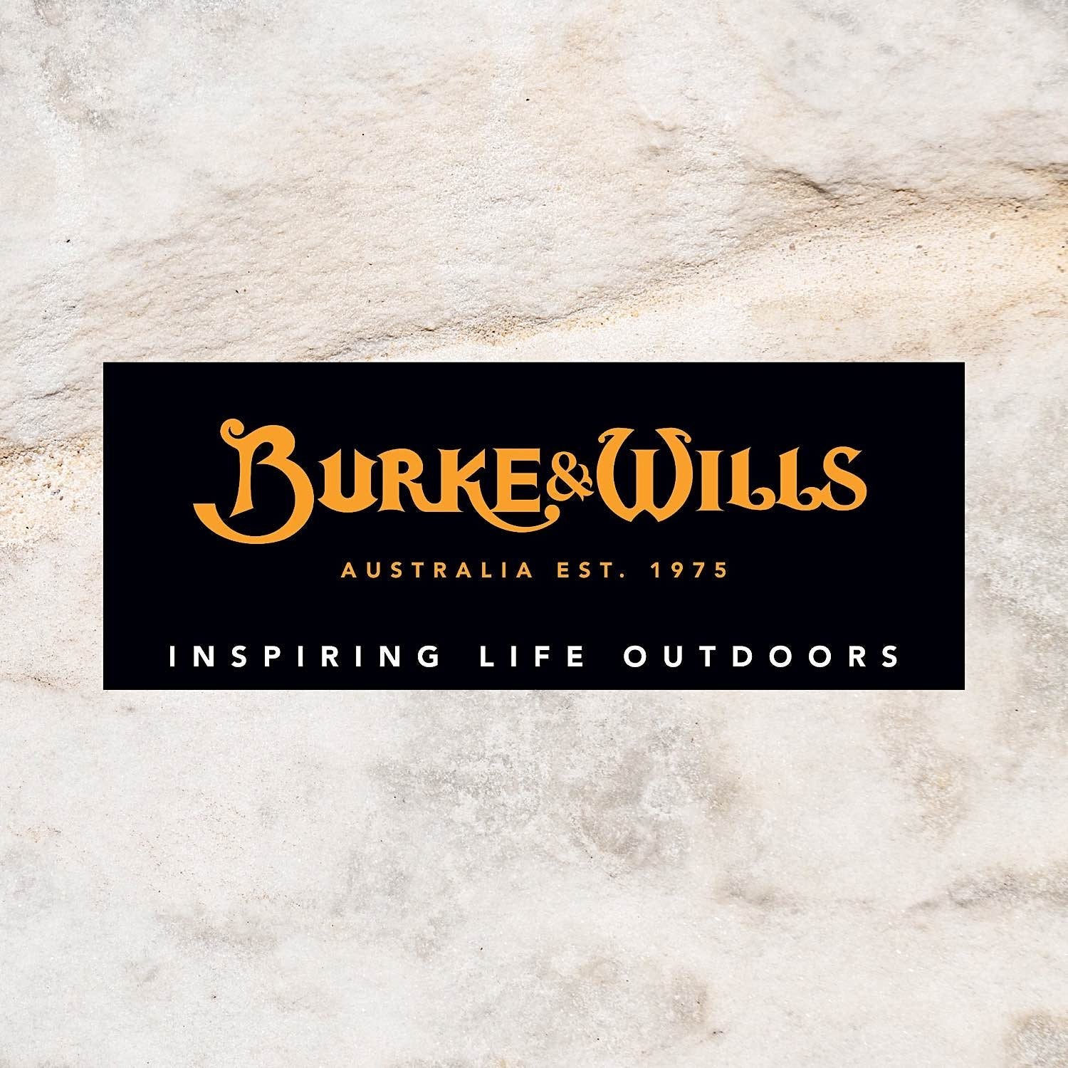 Burke & Wills Sticker 250 Black/Gold