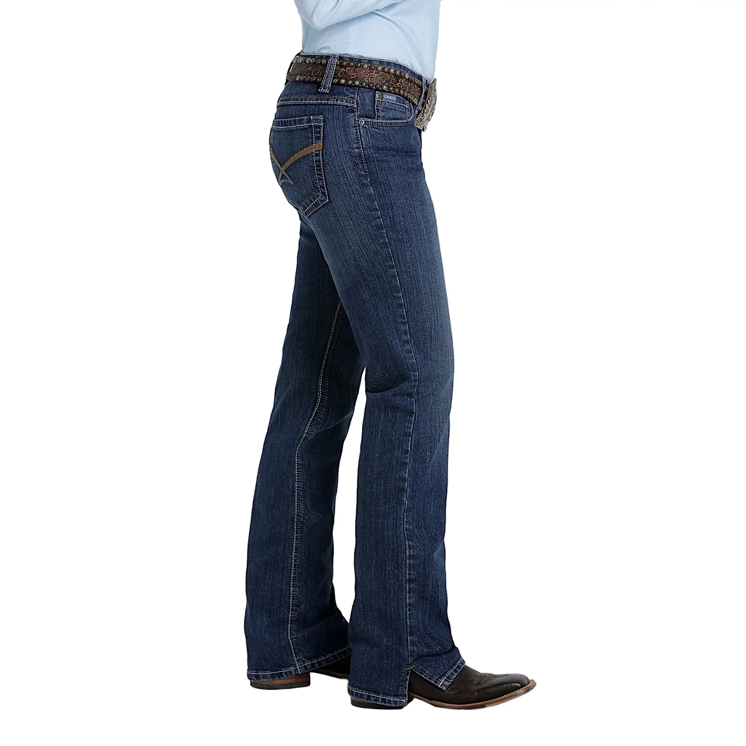 Cinch Women's Kylie Form Fit Kick Slit Jean - Image 2