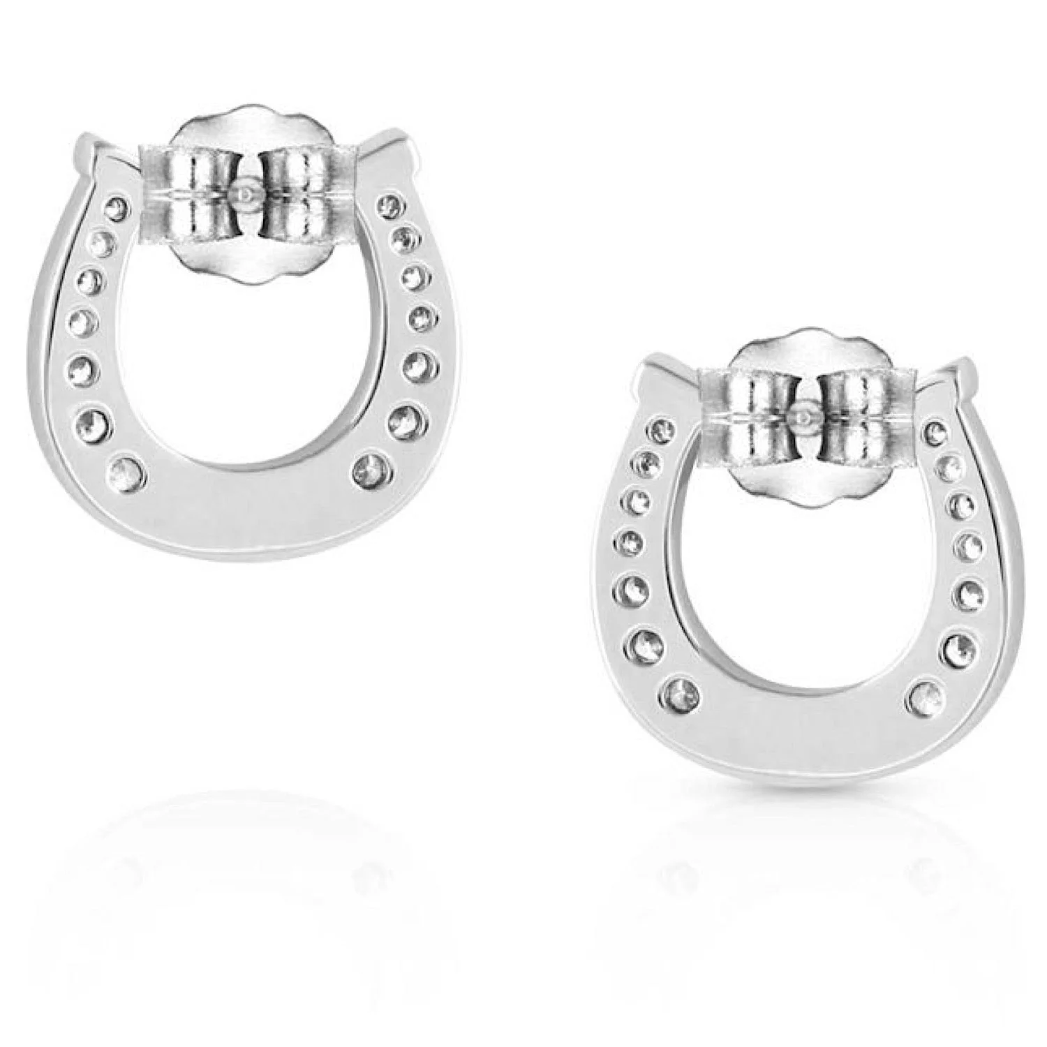 Montana Silversmiths Destined Luck Turquoise Crystal Earrings - Image 2