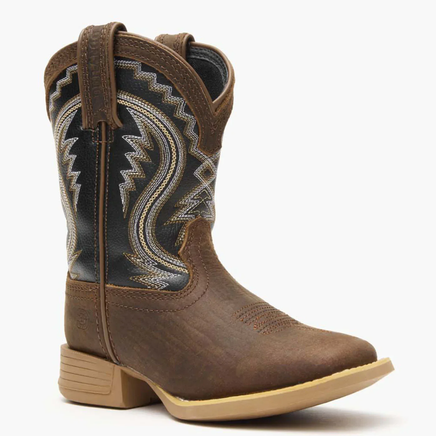 Durango Big Kid's Lil Rebel Pro Western Boot - Acorn / Black Onyx