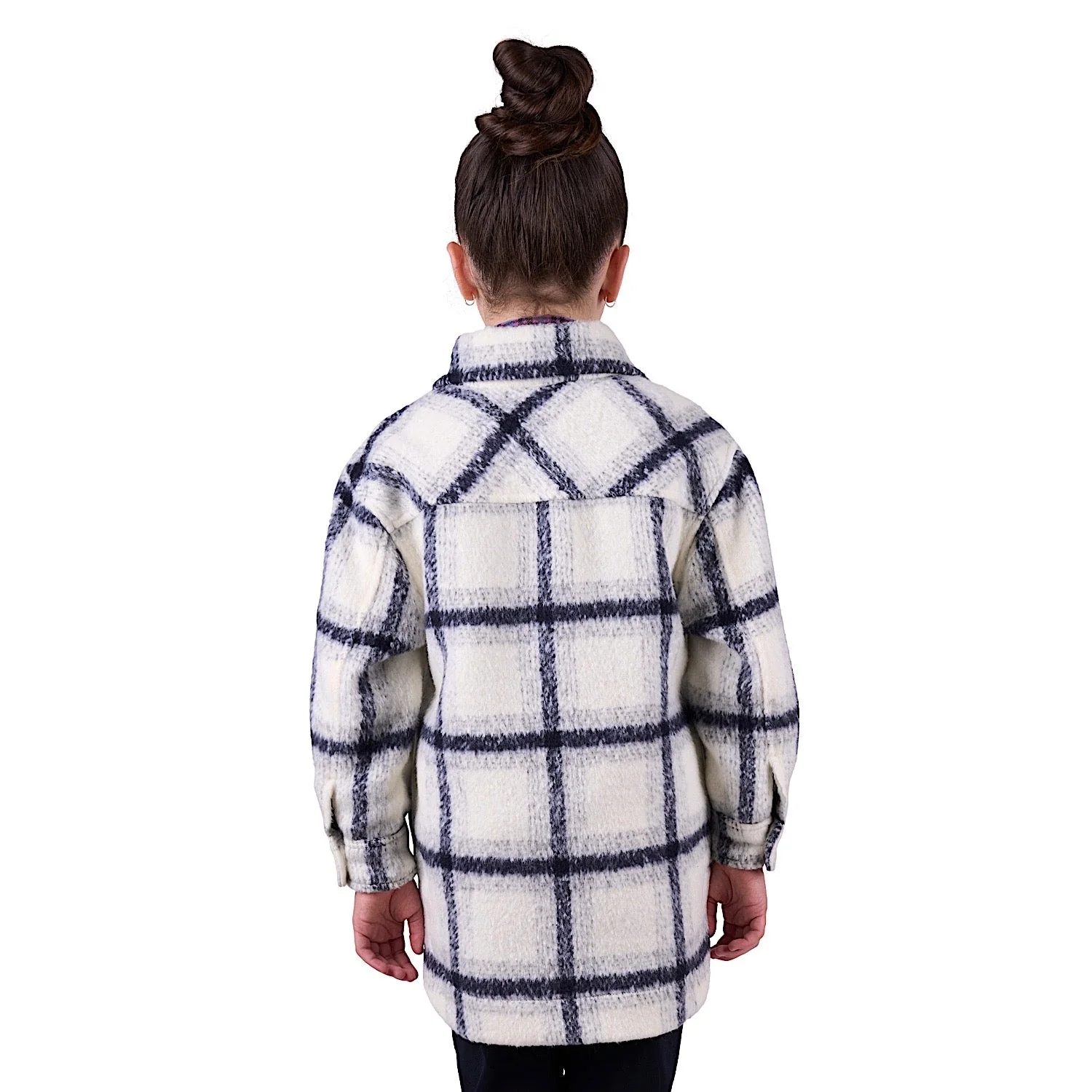 Dux-Bak by Thomas Cook Girl's Elk Overshirt - Navy - Image 2