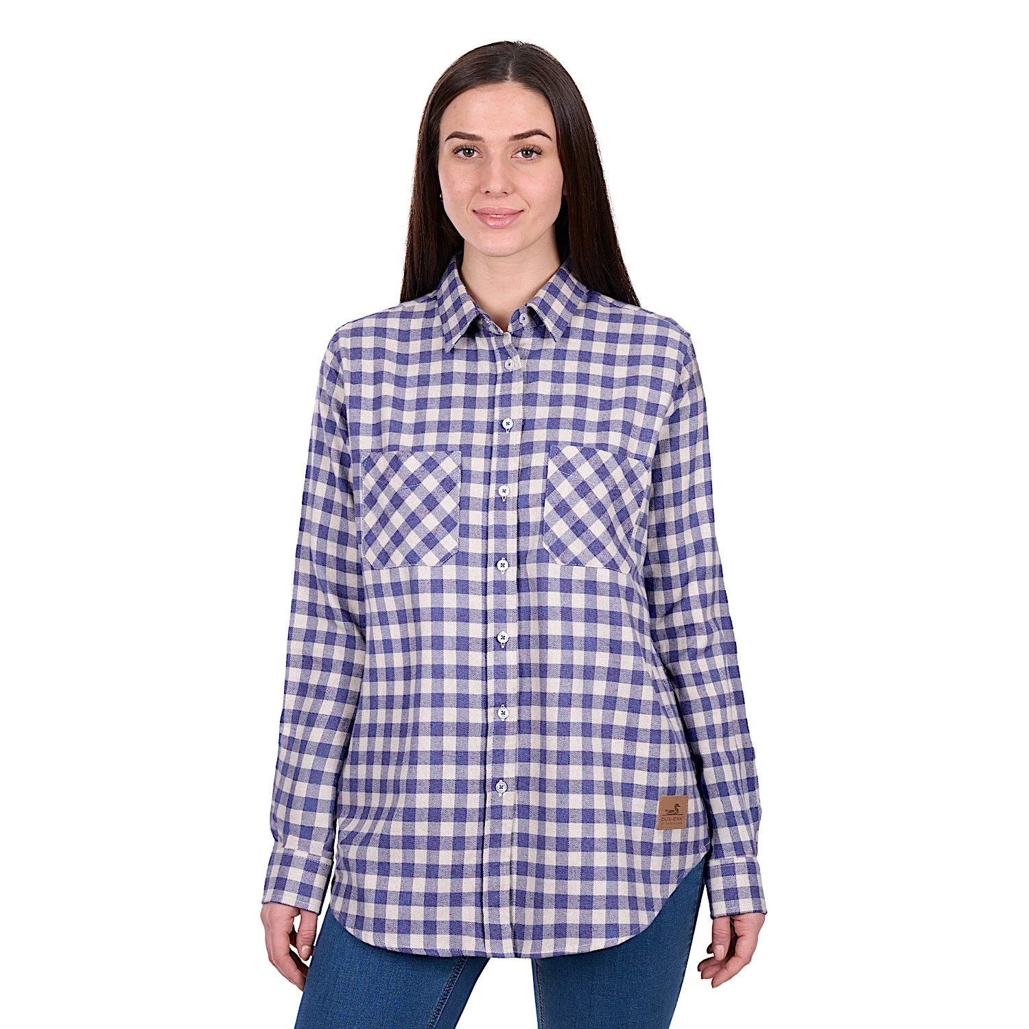 Dux-Bak by Thomas Cook Women's Joyce Thermal Shirt - Purple/White