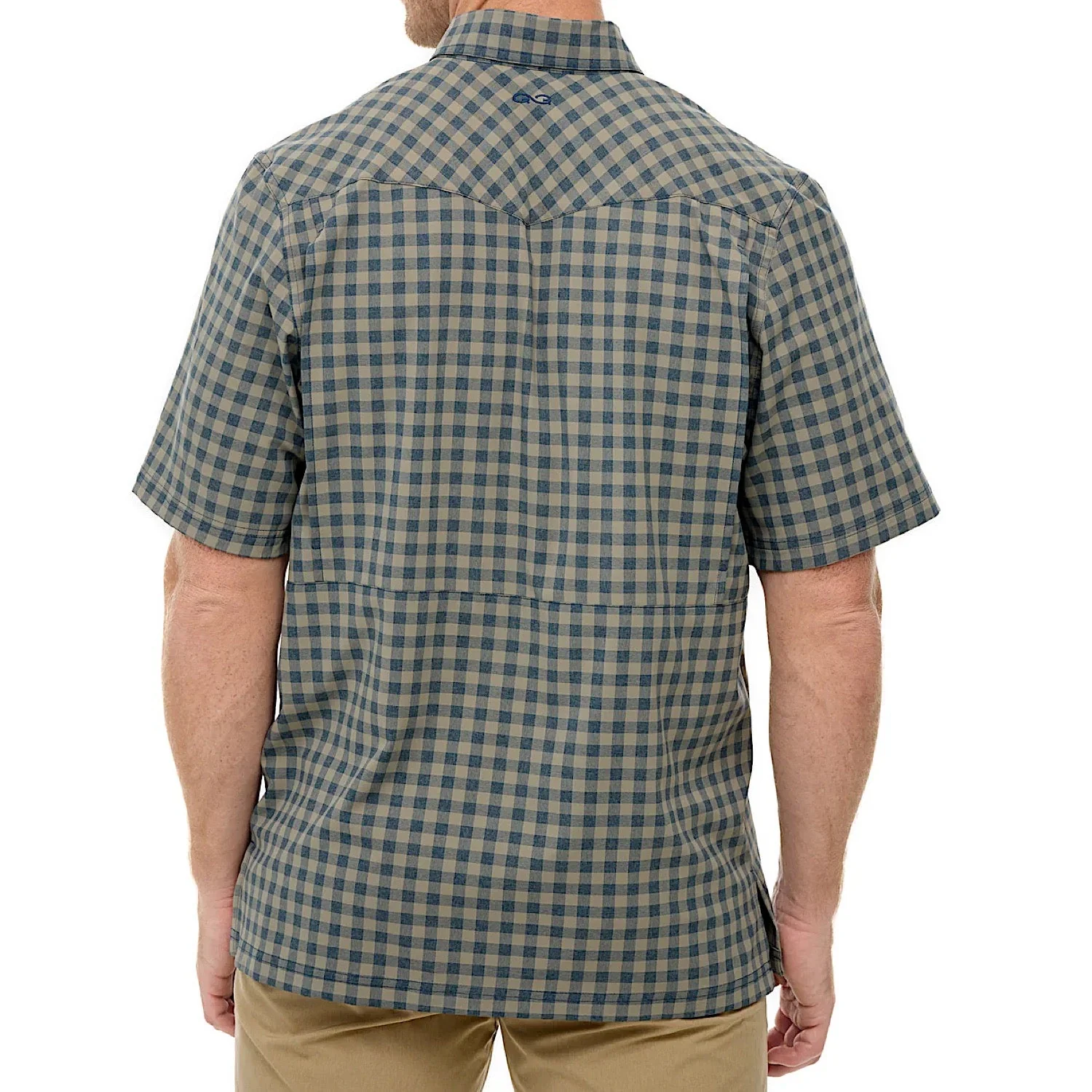 GameGuard Men's Shirt Short Sleeve Pearl Snap - Mesquite - Image 2