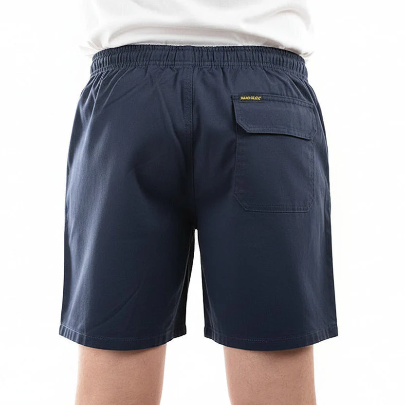 Hard Slog Men's Drill Shorts - Navy - Image 2