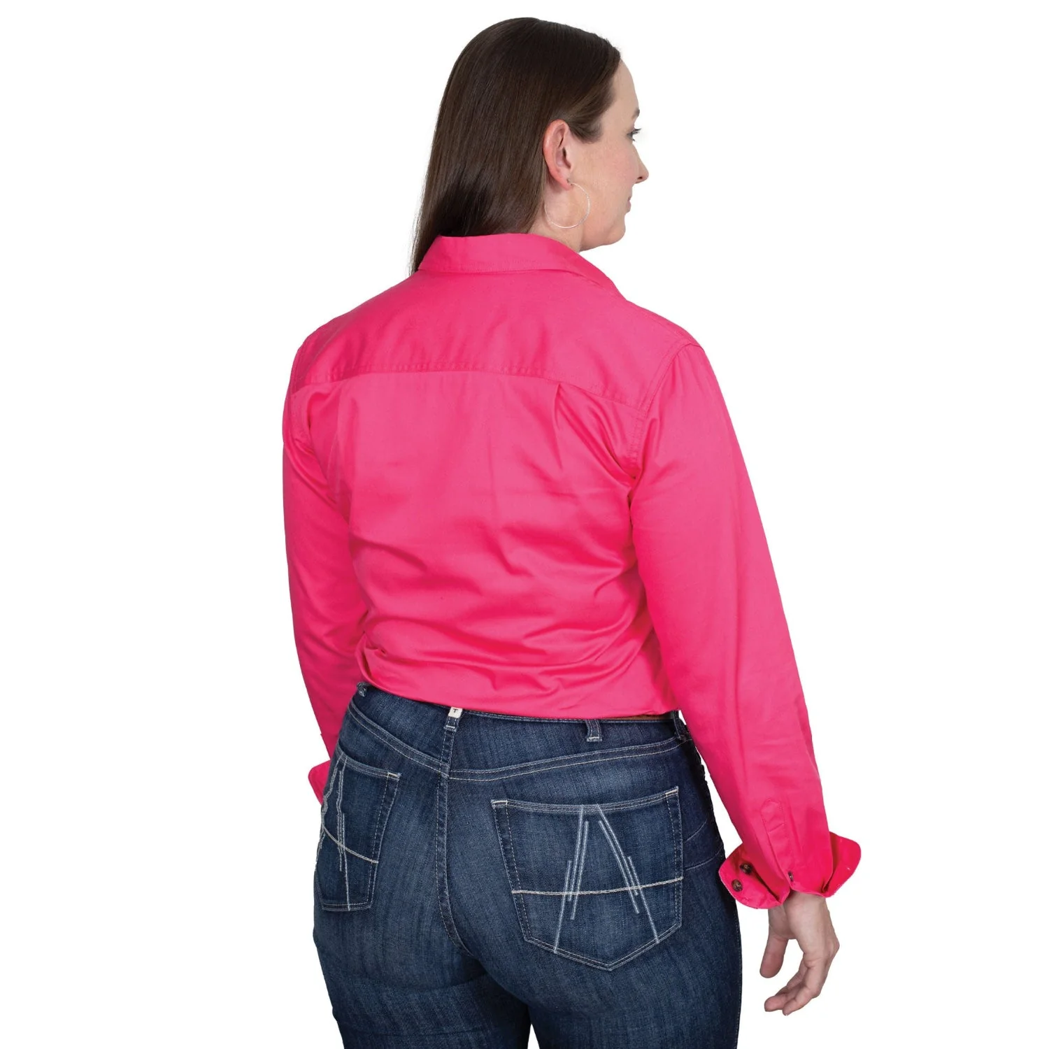 Just Country Women's Jahna Trim Half Button Work Shirt - Image 2