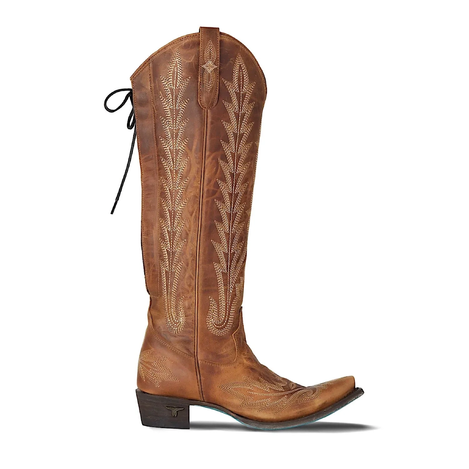 Lane Boots Lexington Knee High Corset - Desert Clay - Image 3