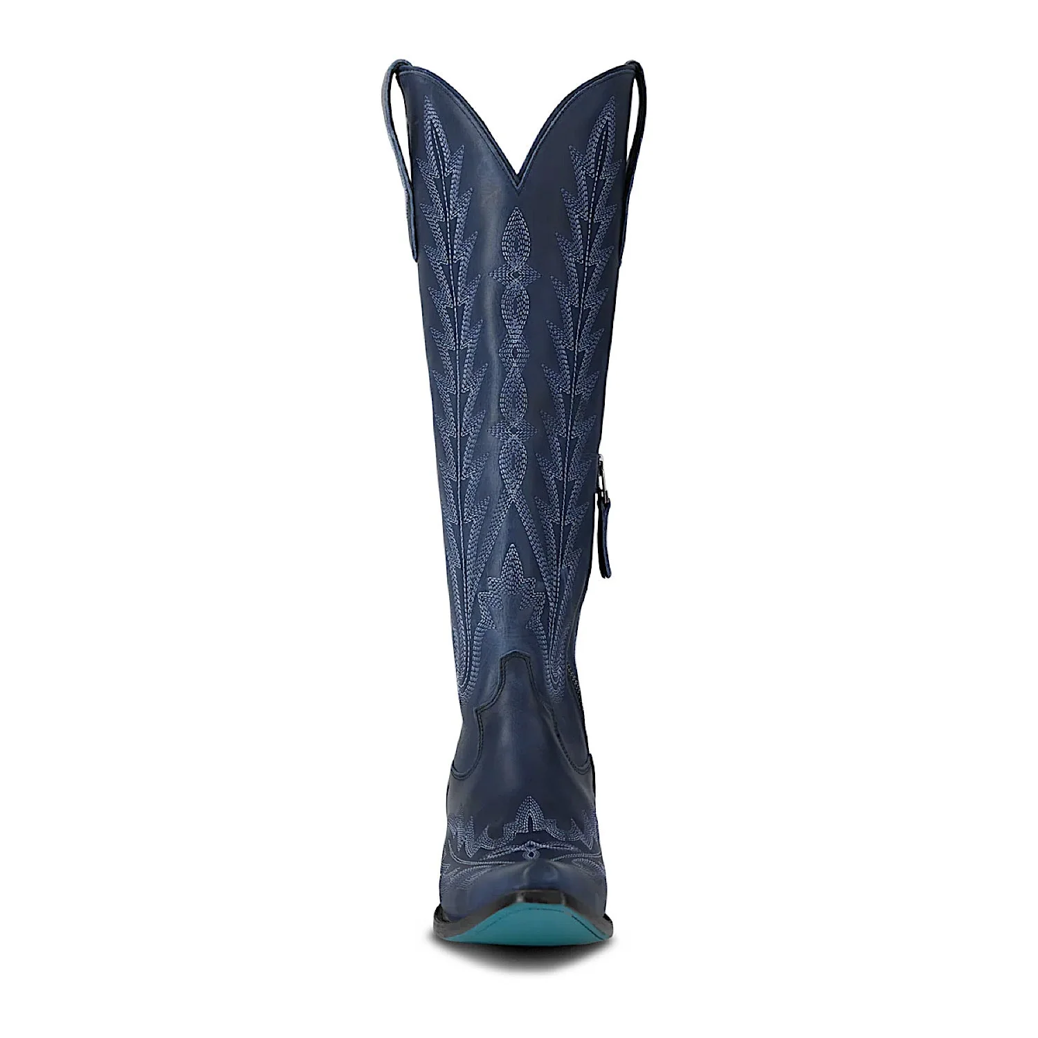 Lane Boots Lexington Knee High Corset - Midnight Navy - Image 6
