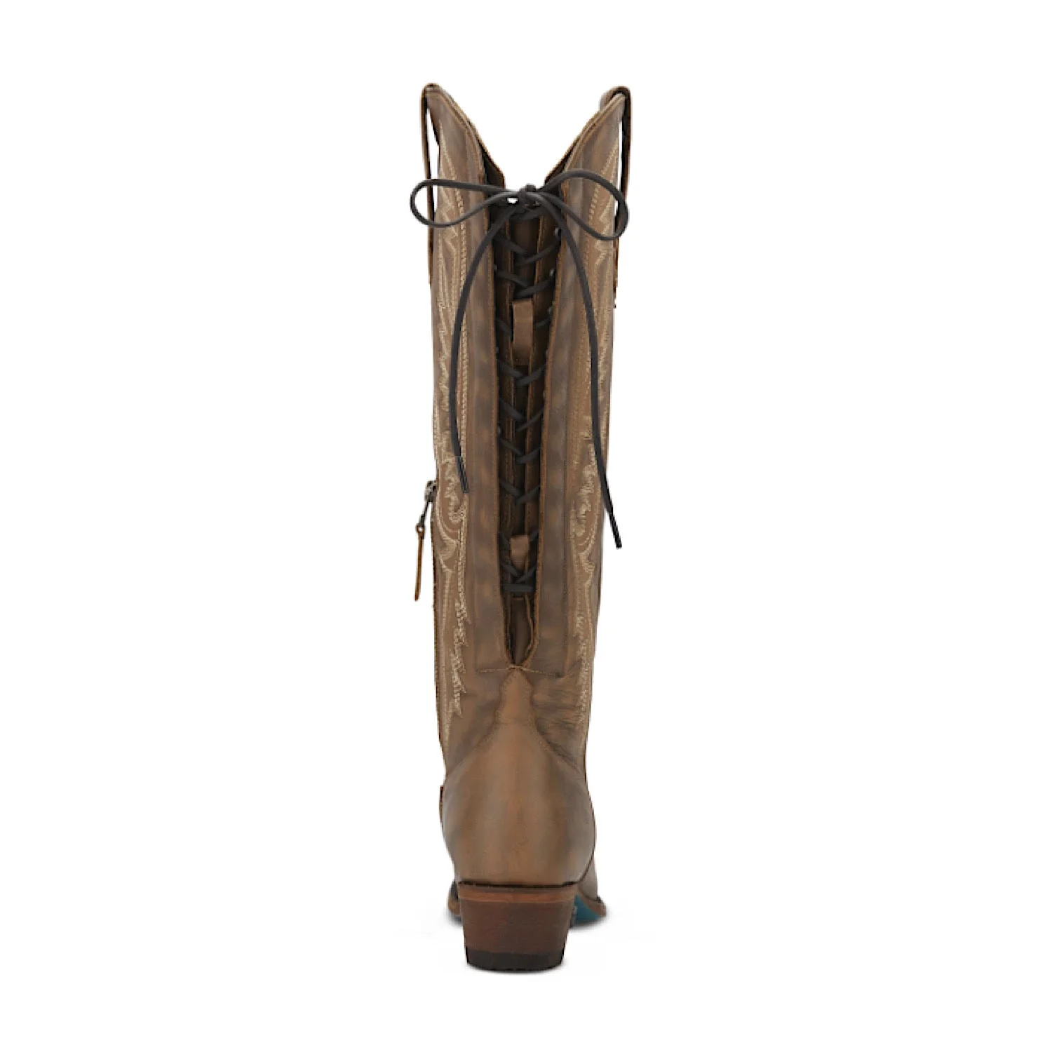 Lane Boots Monica Knee High Corset - Oiled Saddle - Image 2