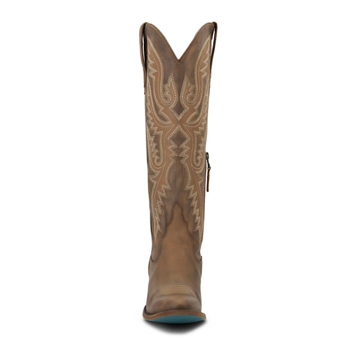 Lane Boots Monica Knee High Corset - Oiled Saddle - Image 4