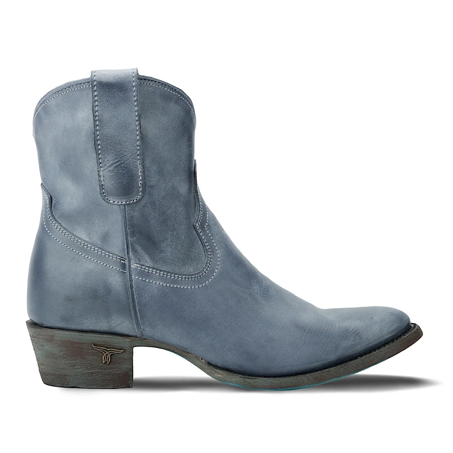 Lane Boots Plain Jane Bootie - Washed Denim - Image 3