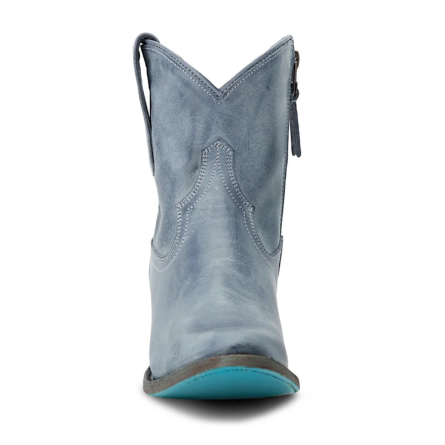 Lane Boots Plain Jane Bootie - Washed Denim - Image 5