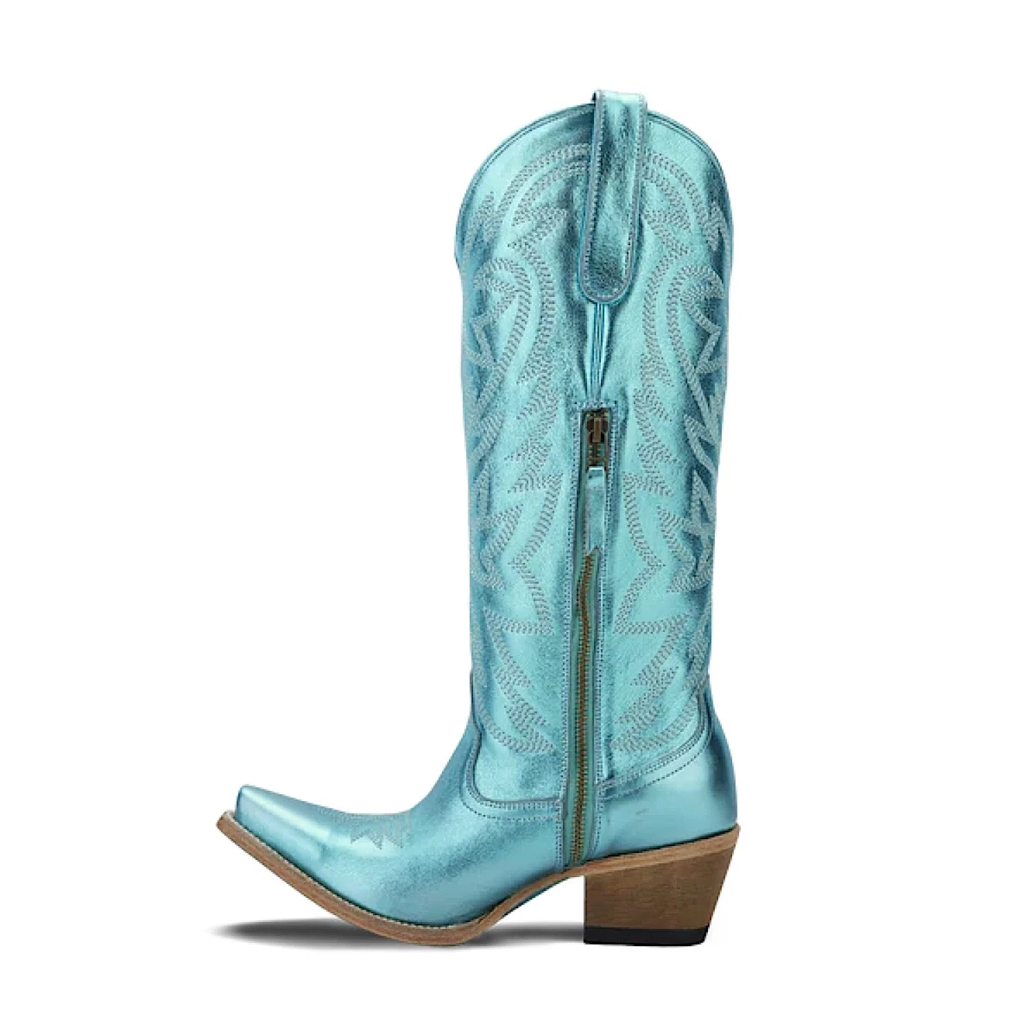 Lane Boots Smokeshow Boot - Turquoise Metallic - Image 3