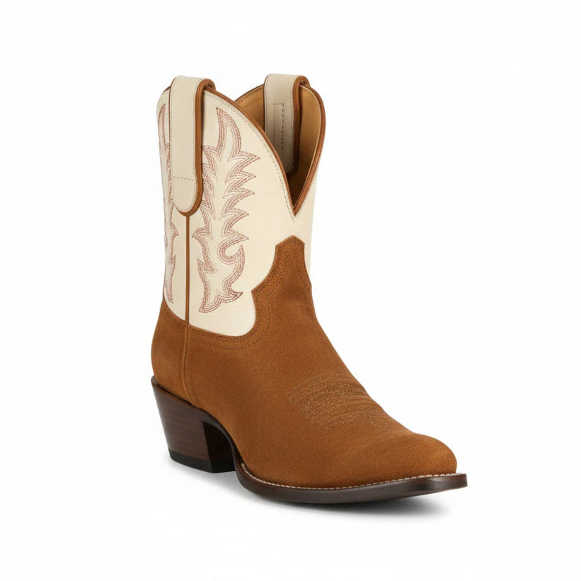 Macie Bean Women's Call Me Katie Shortie Boots - Vanilla Hotshot Suede