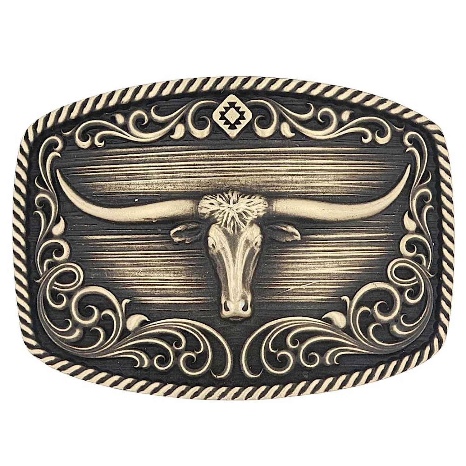 Montana Silversmiths Longhorn Legend Attitude Buckle