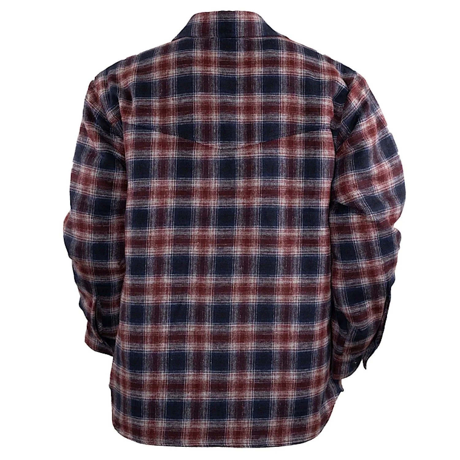 Outback Trading Mens Arden Jacket - Maroon - Image 4