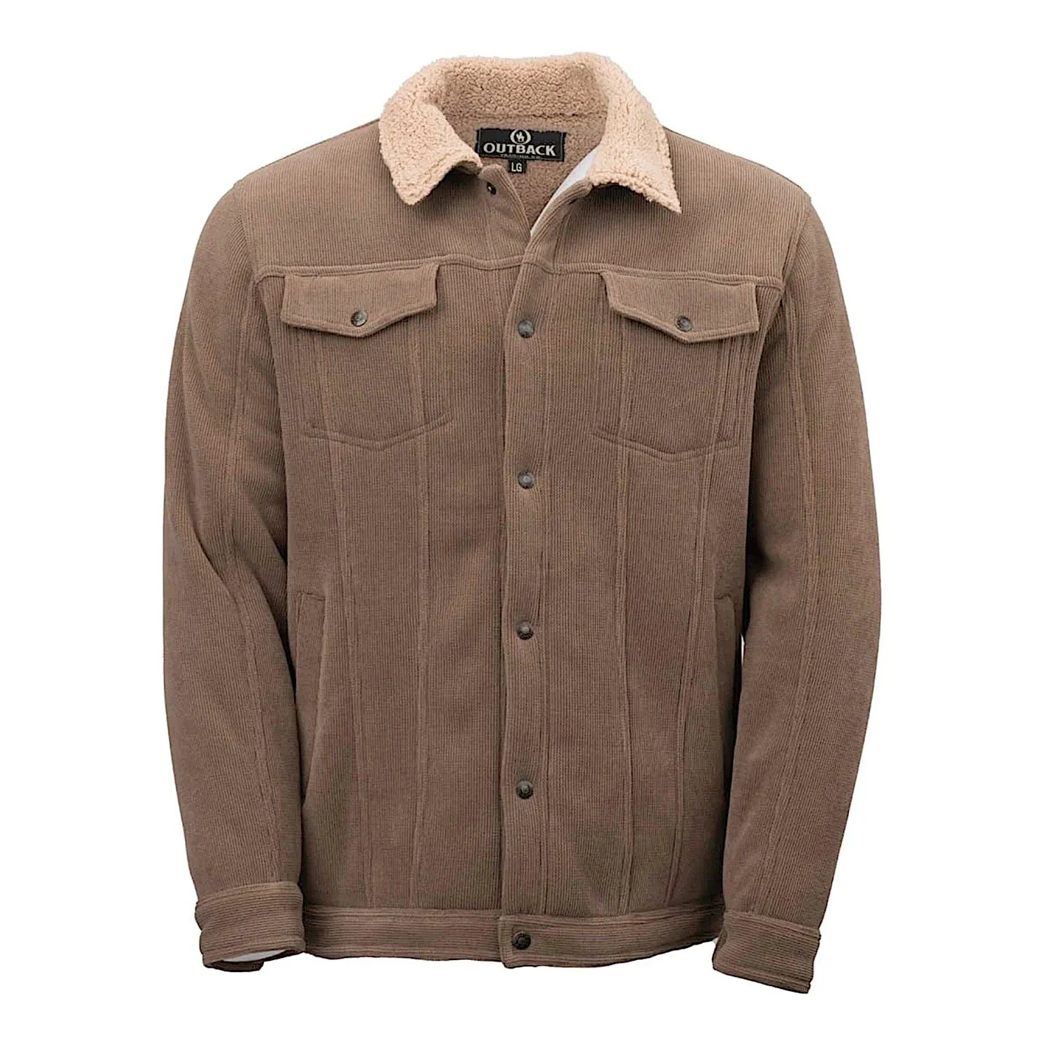 Outback Trading Men's Cillian Jacket - Brown