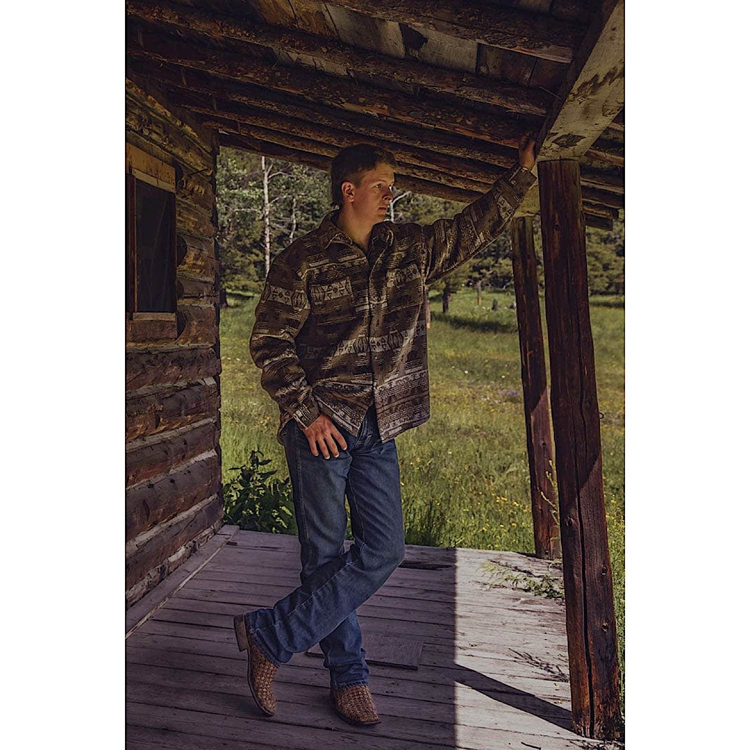 Outback Trading Men's Hudson Shirt Jacket - Taupe - Image 3
