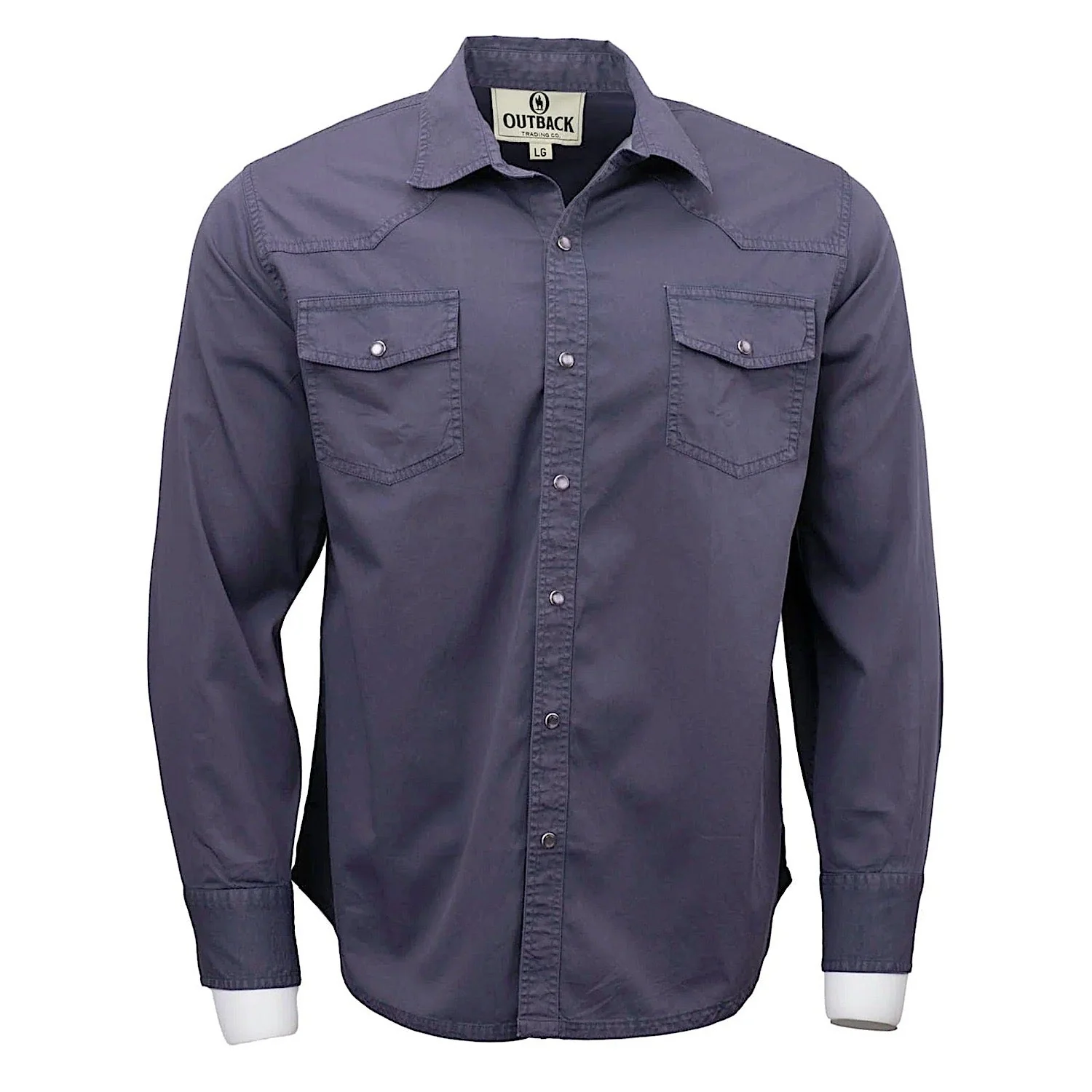 Outback Trading Men's Jack Shirt - Indigo
