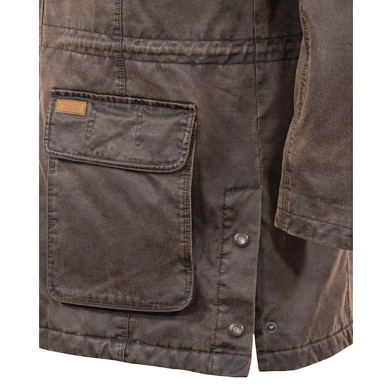 Outback Trading Men's Nolan Jacket Brown - Image 4