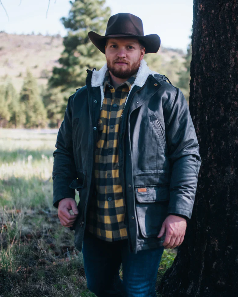 Outback Trading Mens Nolan Jacket Iron - Image 4