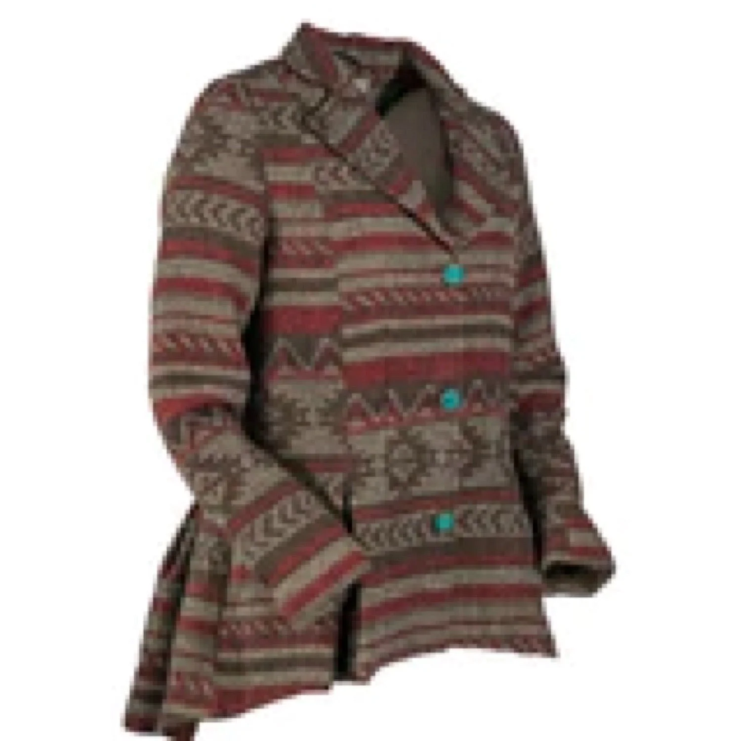 Outback Trading Womens Blaire Jacket - Red - Image 4