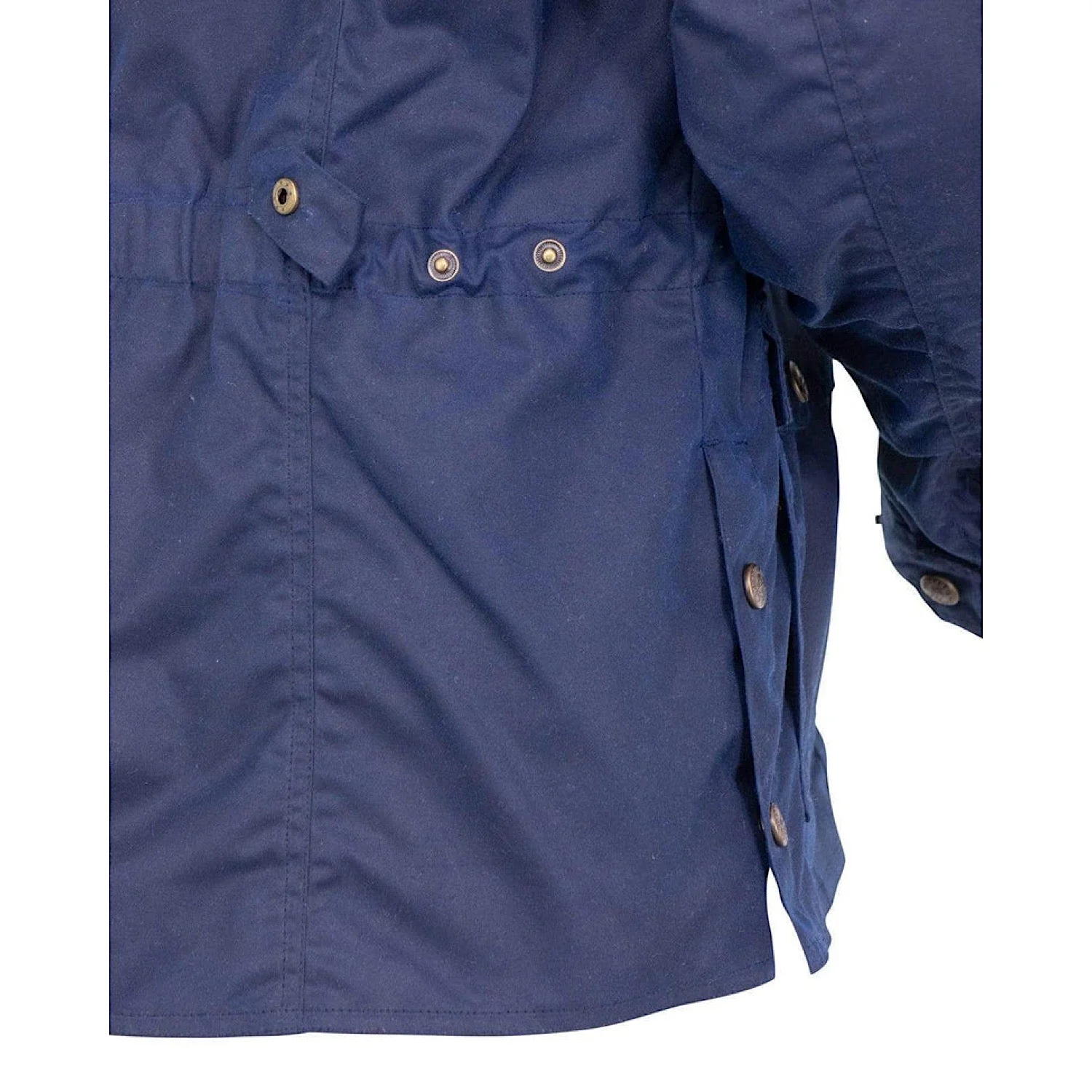 Outback Trading Womens Jill-A-Roo Oilskin Jacket Navy - Image 3