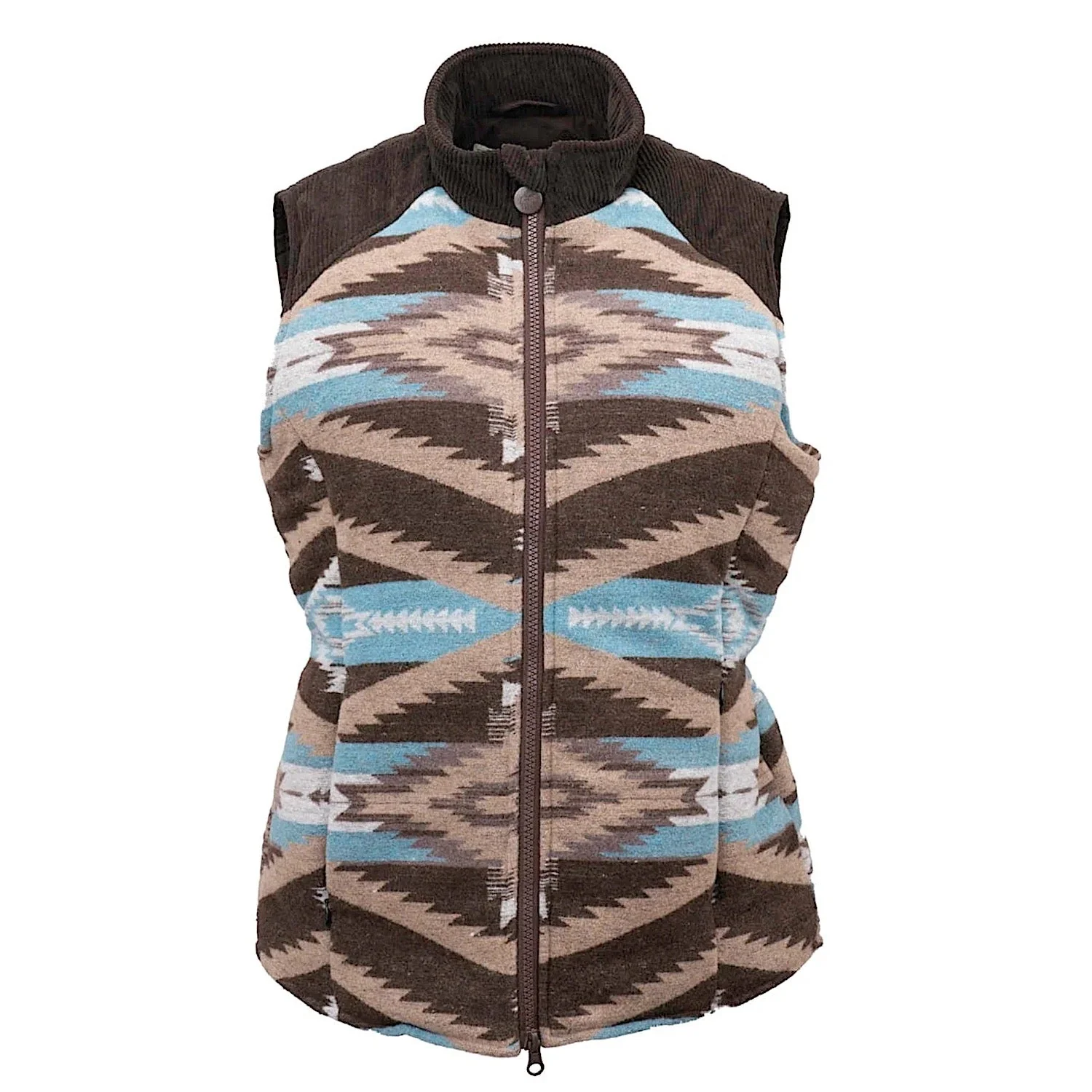 Outback Trading Women's Maybelle Vest - Light Brown