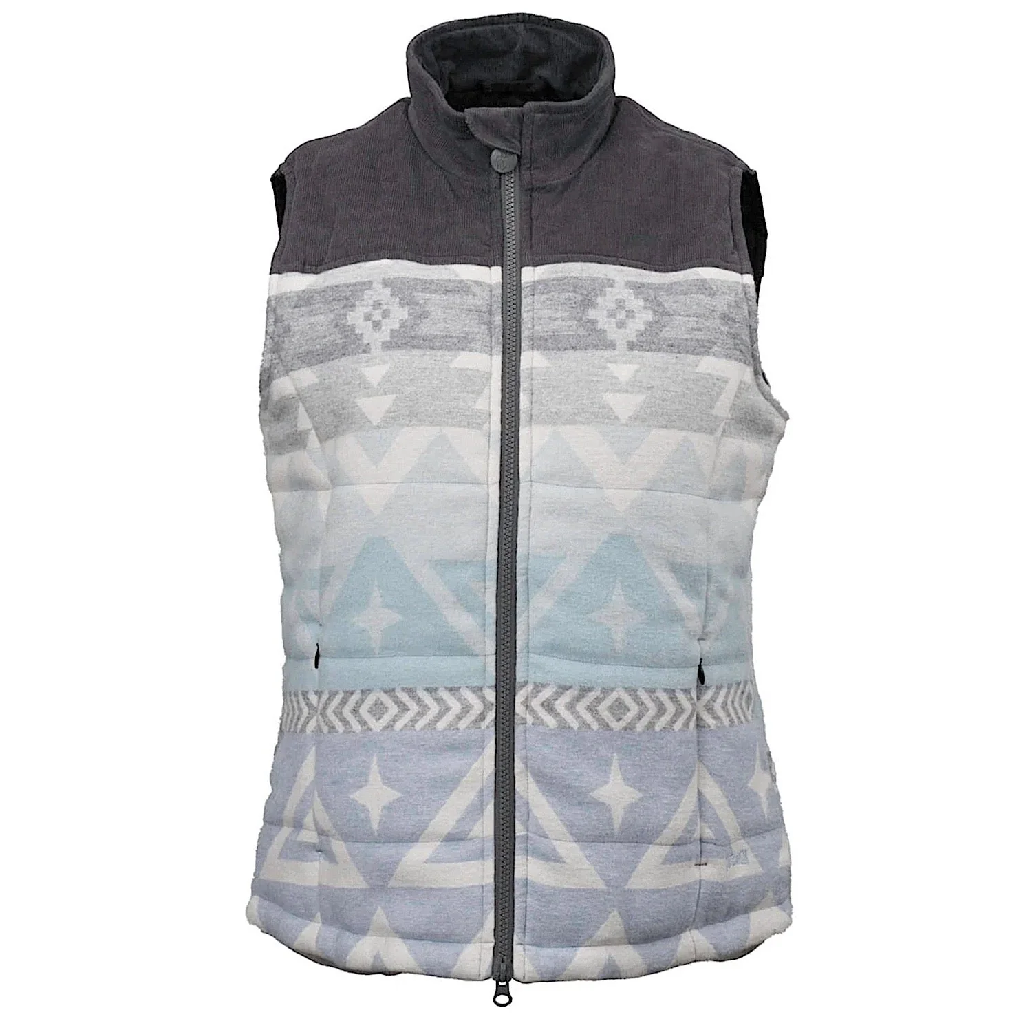 Outback Trading Women's Millie Vest - Sky Blue