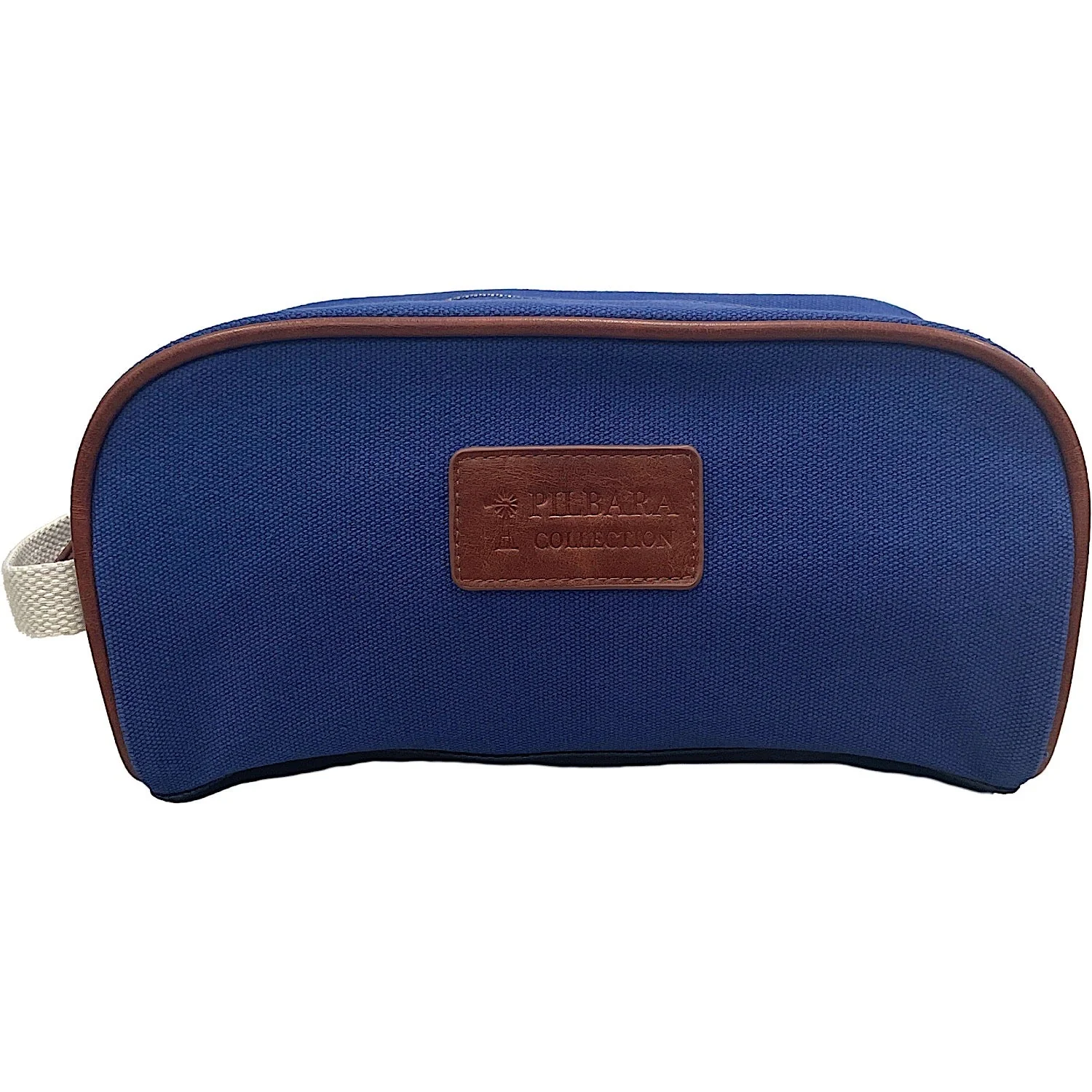 Pilbara Canvas Toiletry Bag - Blue - Image 2