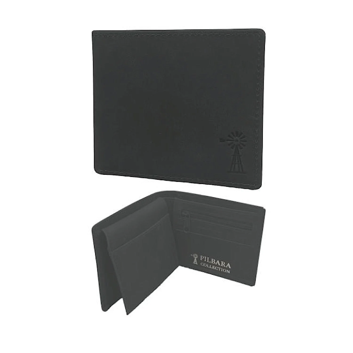 Pilbara Leather Wallet - Black