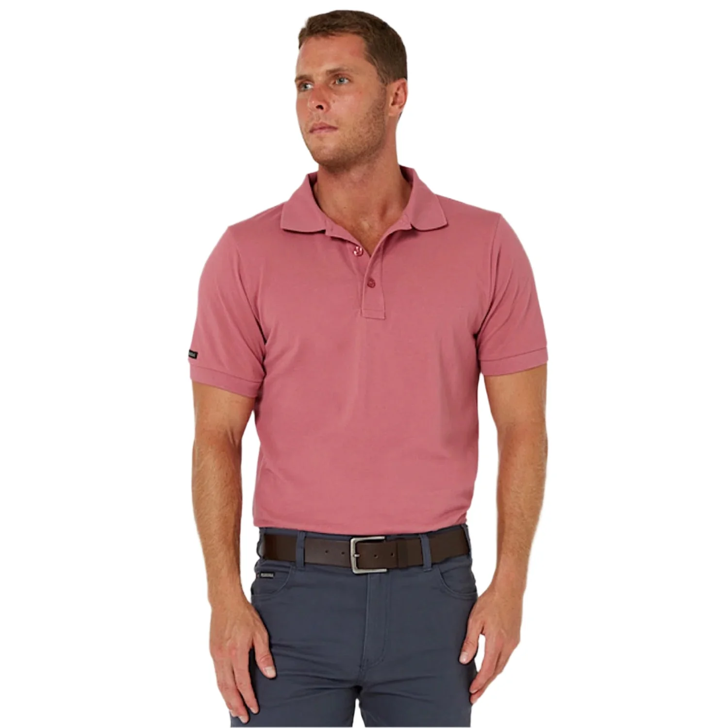 Pilbara Mens Classic Polo - Cardinal