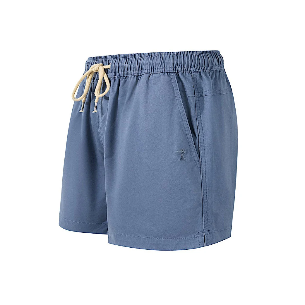 Pilbara Men's Cotton Stretch Walk Short - Bluesteel - Image 3