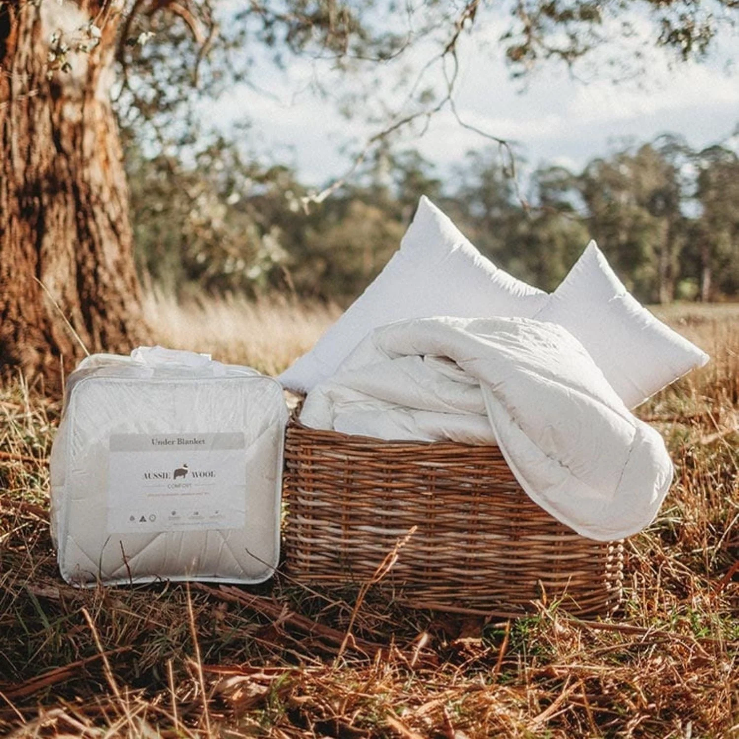 Pure Australian Wool Under Blanket / Mattress Topper - Image 2