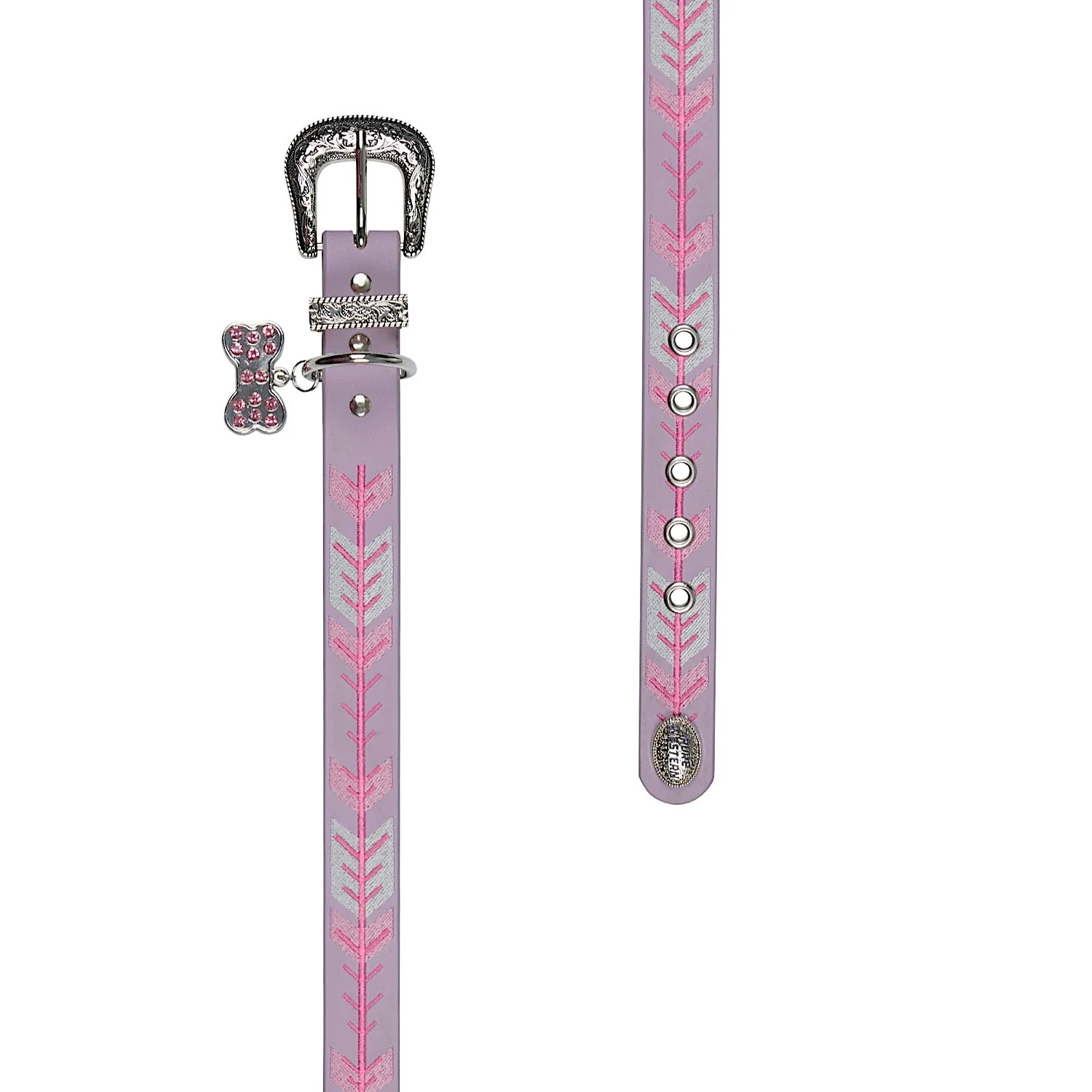 Pure Western Kaira Dog Collar - Lilac - Image 2