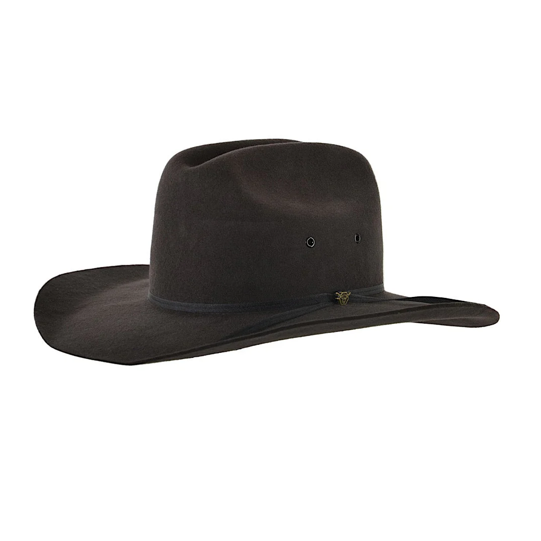 Pure Western Kid's Cyclone Hat - Dark Brown
