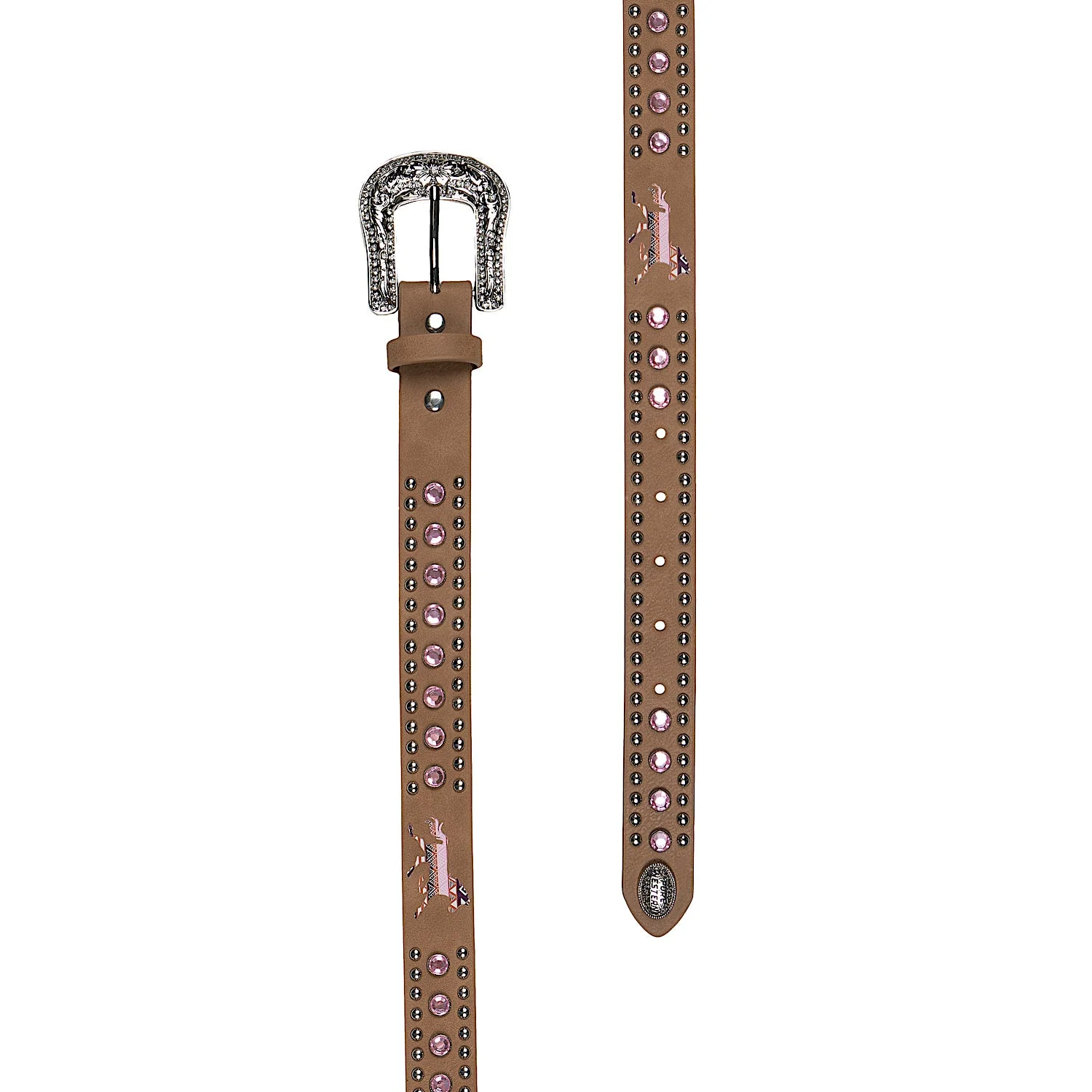 Pure Western Kids Dimity Belt - Light Tan - Image 2