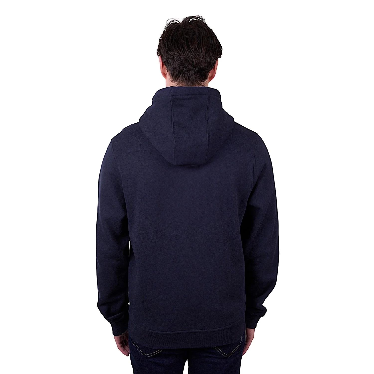 Pure Western Men's Carl Zip Through Hoodie - Navy - Image 2