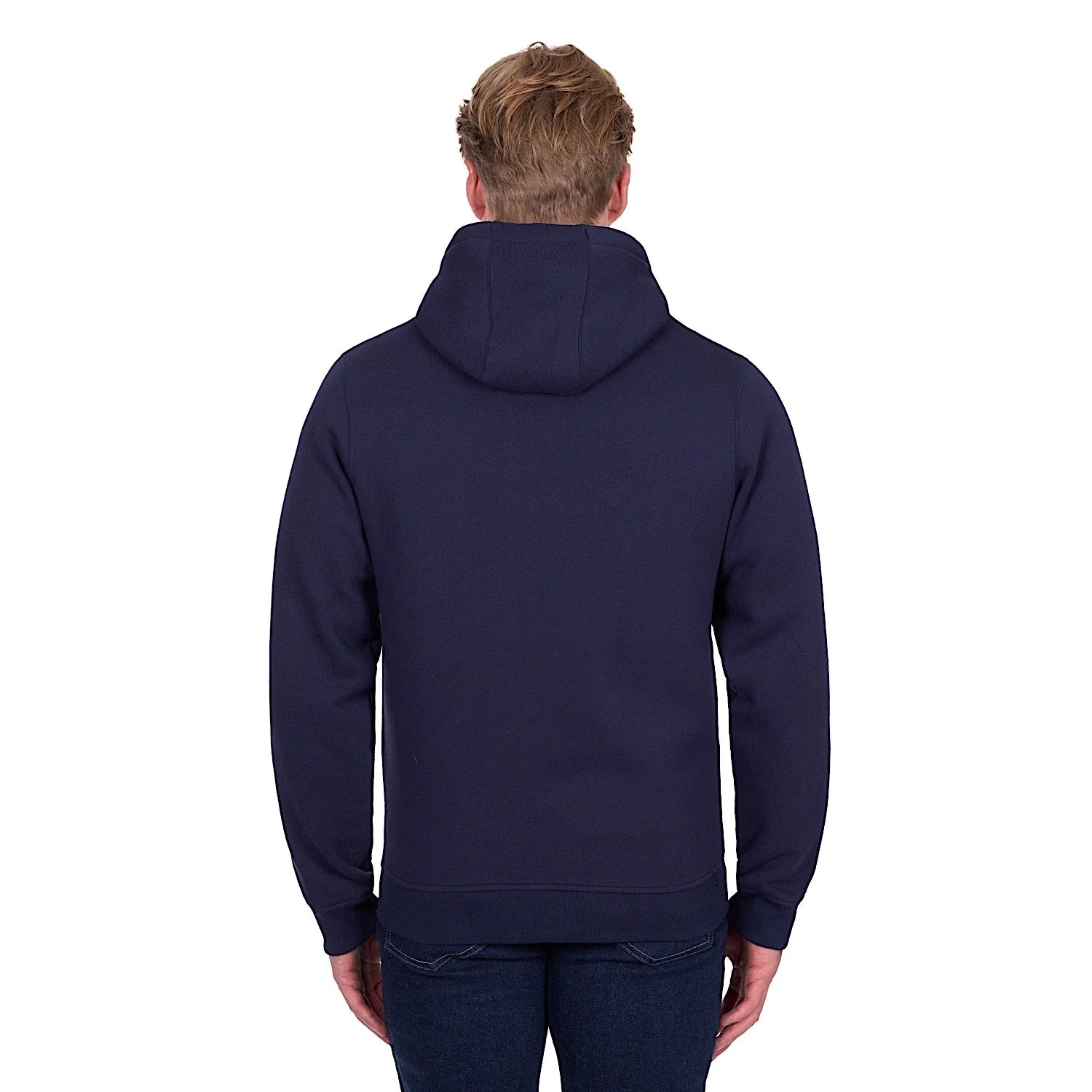 Pure Western Men's Walker Zip Up Hoodie - Navy - Image 4
