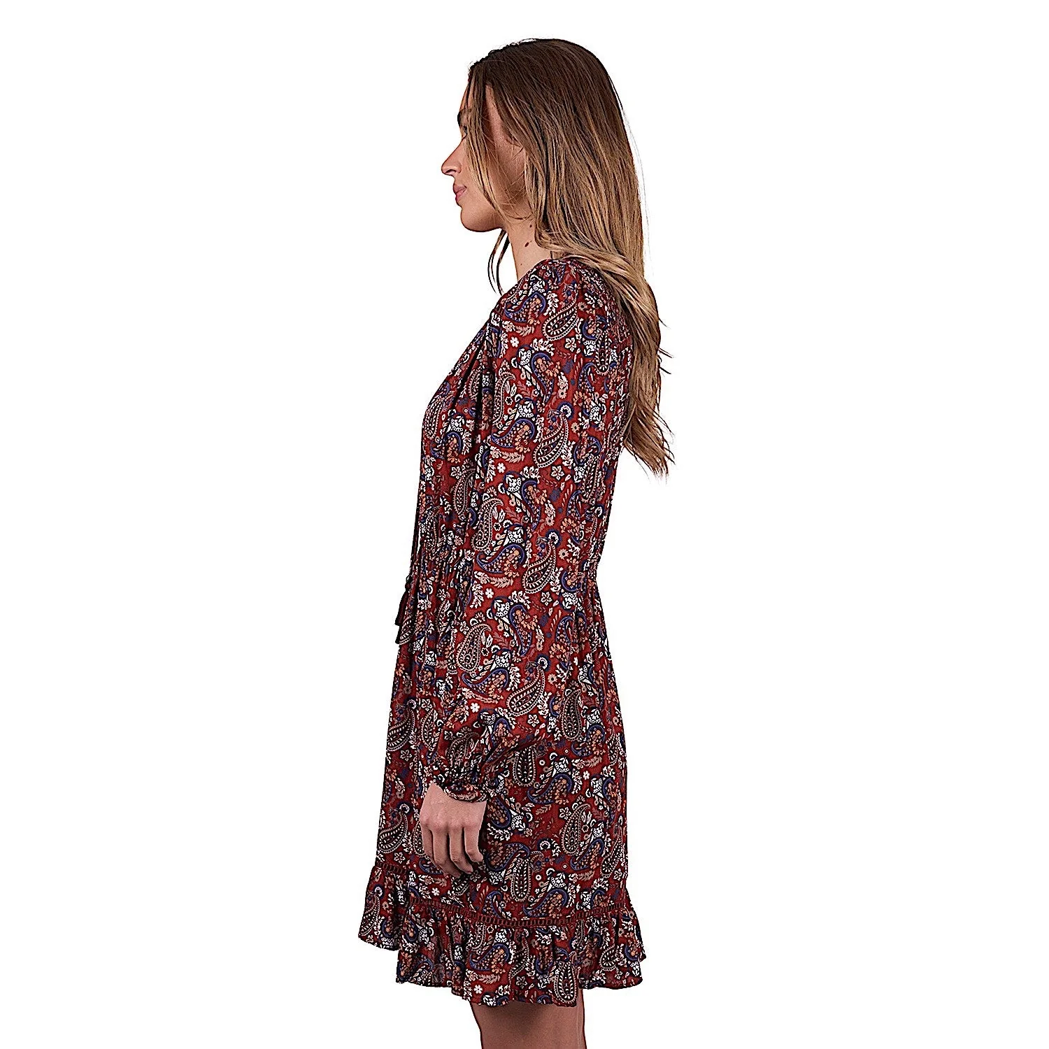 Pure Western Women's Brady Dress - Rust - Image 2