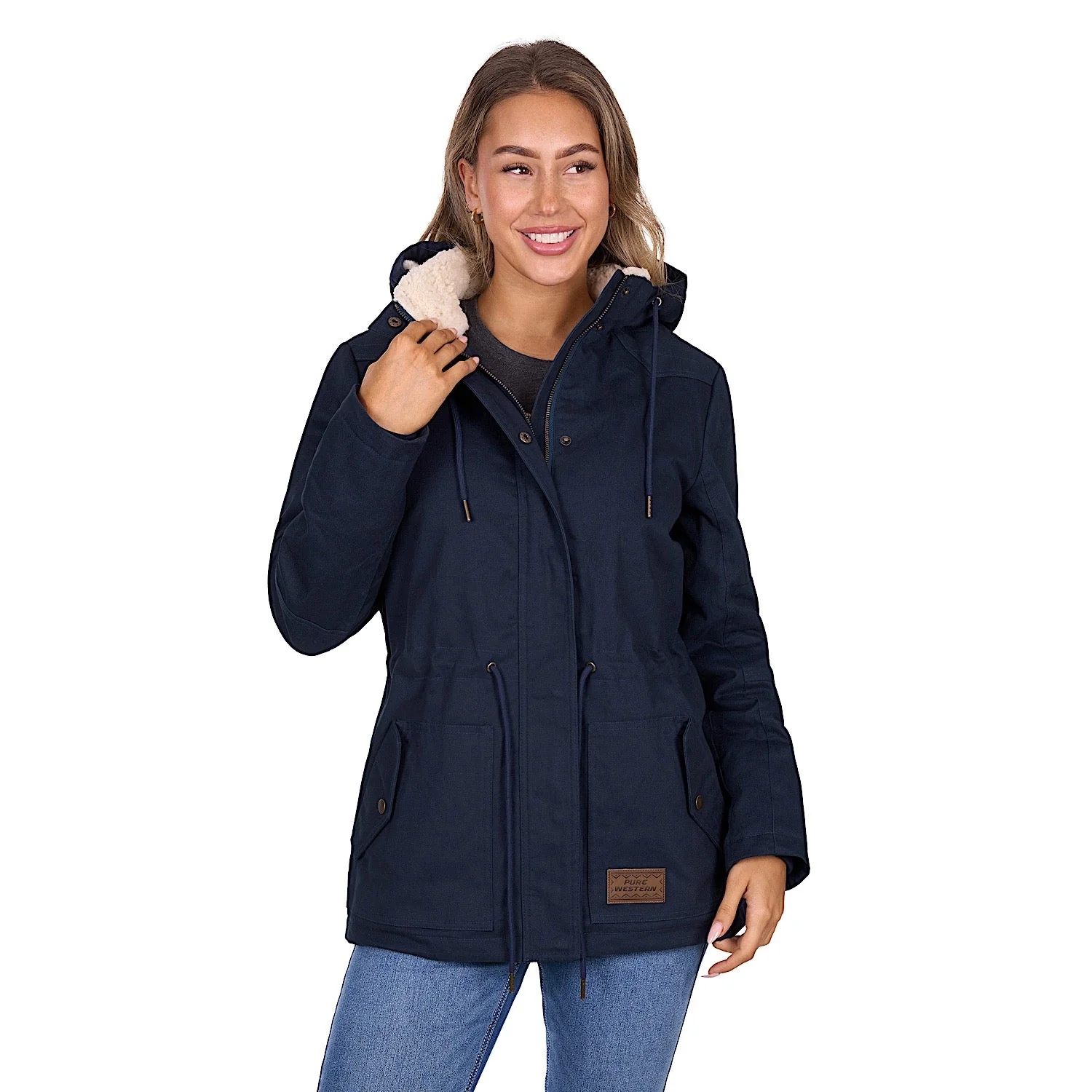 Pure Western Women's Lilith Jacket - Navy