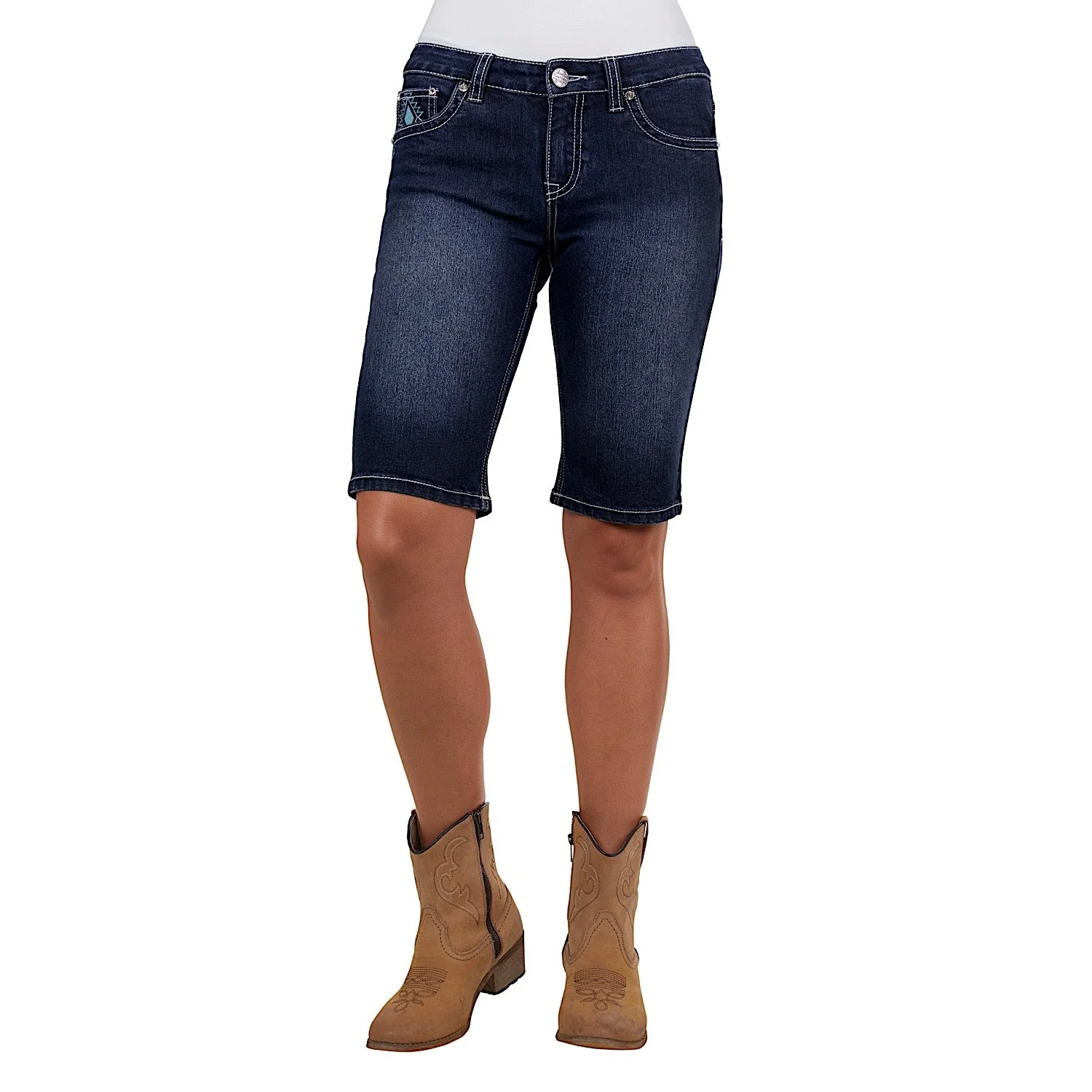 Pure Western Women's Serena Short Texas Sky - Image 3