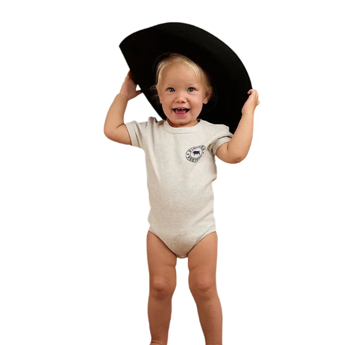 Ringers Western Babies Romper - Grey Marle - Image 2