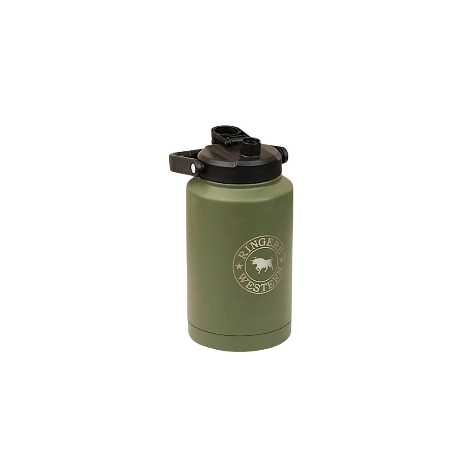 Ringers Western Big Gulp Stainless Steel Insulated - Cactus Green - Image 3