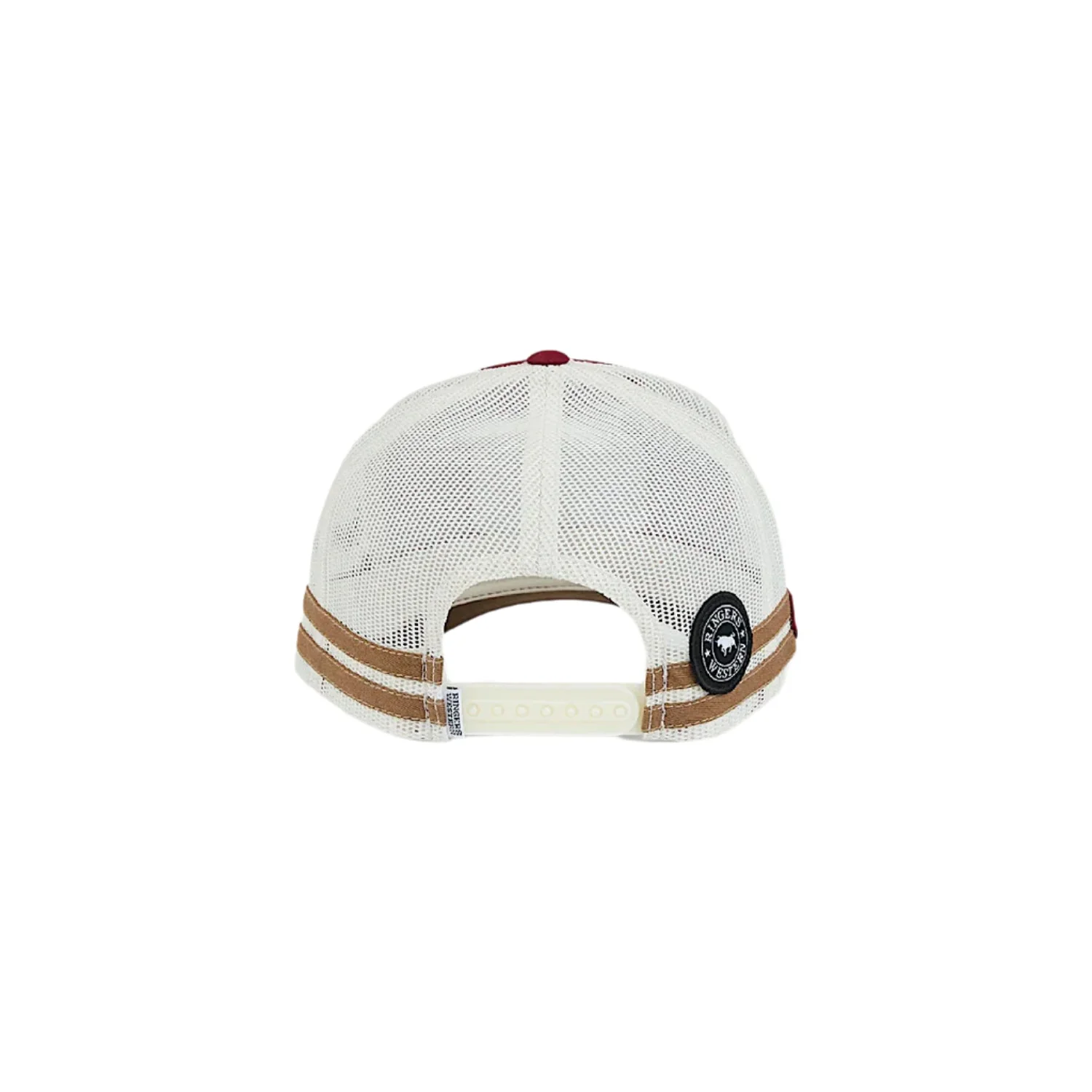 Ringers Western Big Rig Deep Fit Trucker Cap - Burgundy/Clay - Image 2