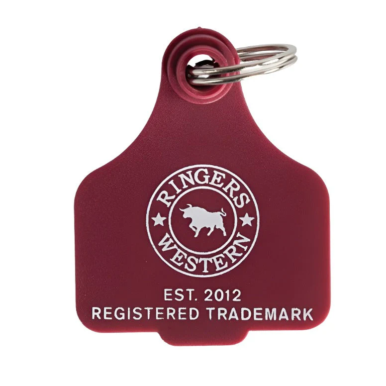 Ringers Western Cattle Tag - Burgundy - Image 2