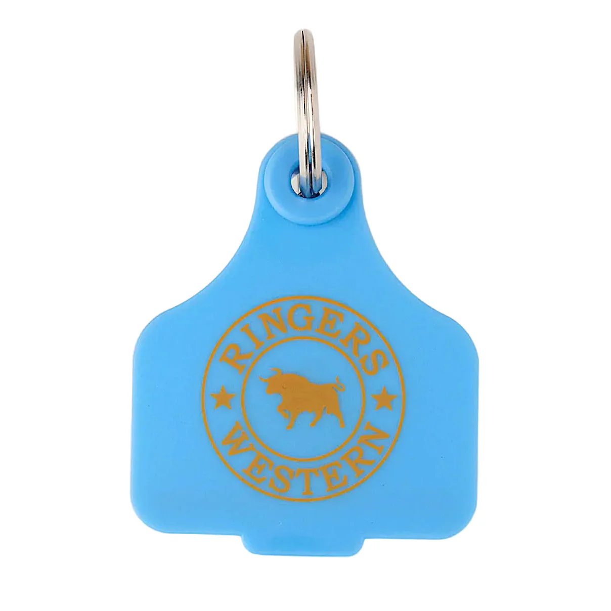 Ringers Western Cattle Tag - Light Blue/Orange - Image 2