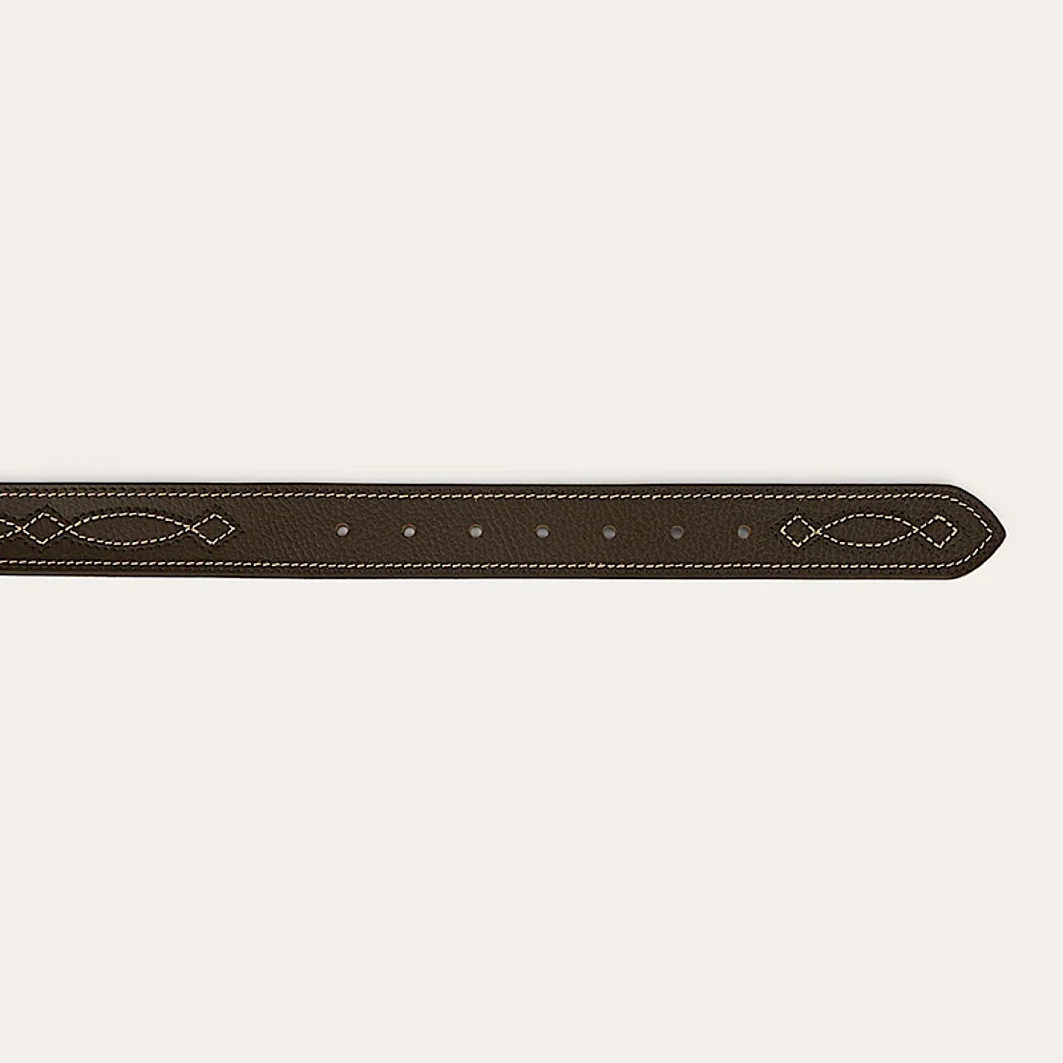 Ringers Western Crossover Belt - Black/Gold - Image 3